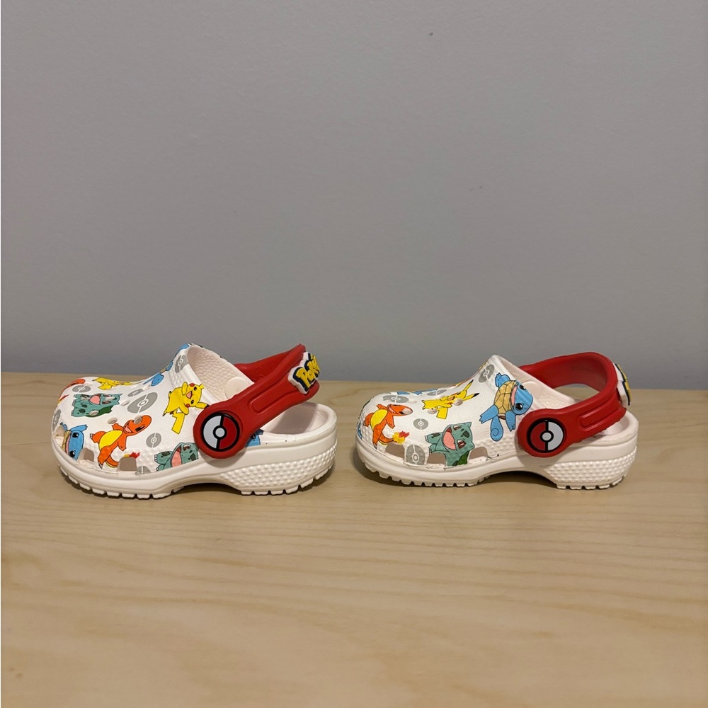 Kids Pokémon Slip-On Crocs - Size 4c - Picture 4 of 8